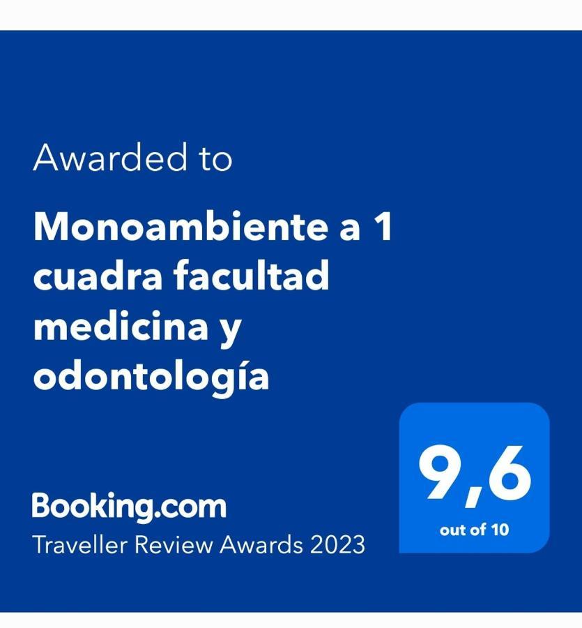 Monoambiente A 1 Cuadra Facultad Medicina Y Odontologia Apartment Rosario Exterior foto